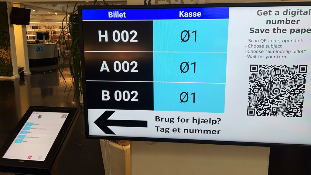 Forbedret Kundeservice med Kønummersystemer - Vallensbæk kommune får kønummersystem fra Visual Display